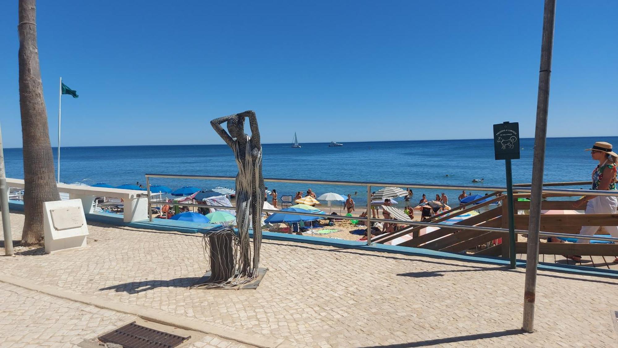 Ferienwohnung Olhos Do Mar Albufeira Exterior foto